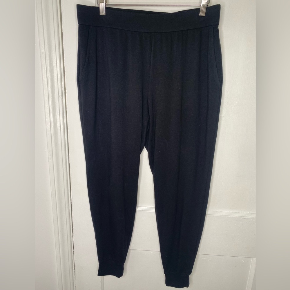 EILEEN FISHER Black Jogger Pants